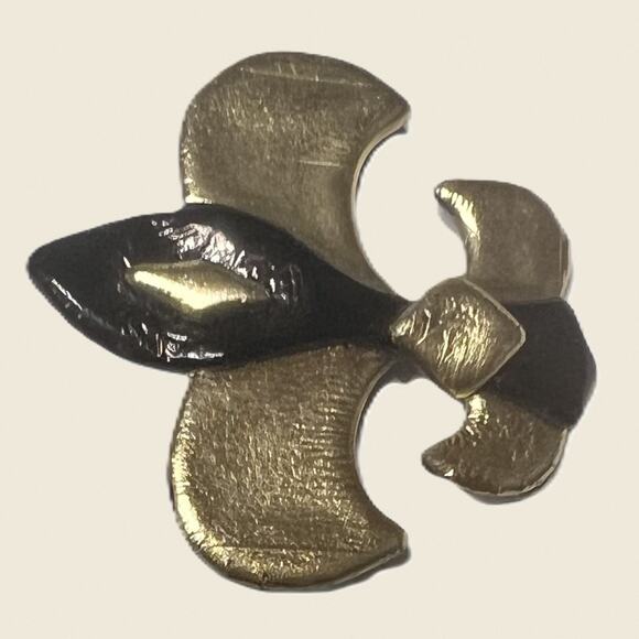 Oscar of New Orleans Fleur-de-Lis Brooch/Pin - Picture 4 of 6